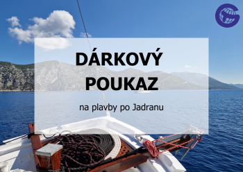 Dárkový poukaz - plavba